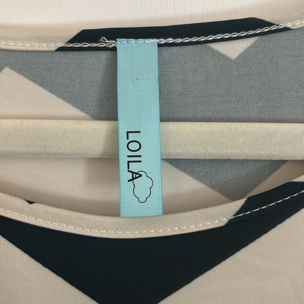 NWOT- Chevron Patterned Dress - Picture 3 of 6
